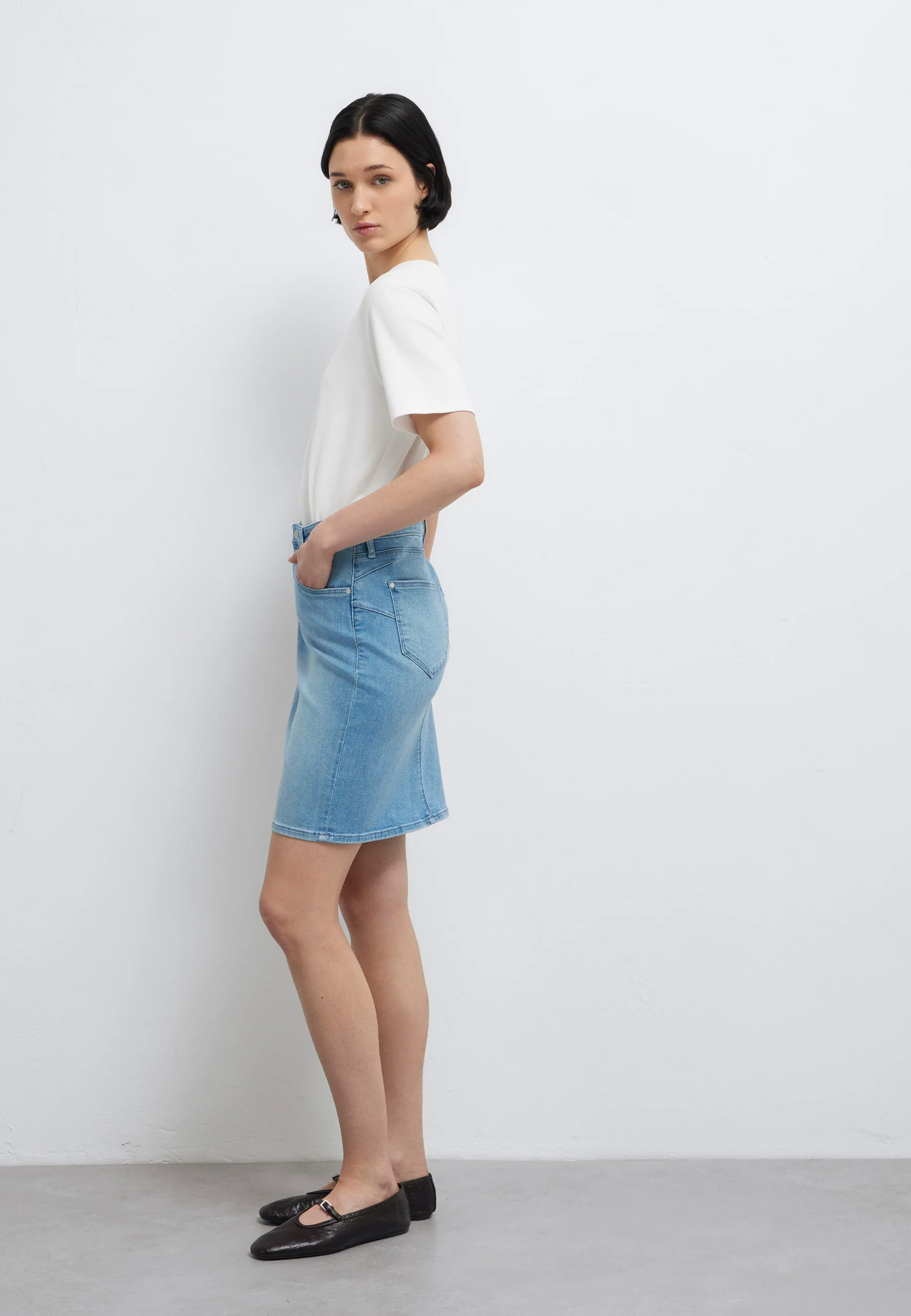 RENEE | Denim Skirt - Image 3