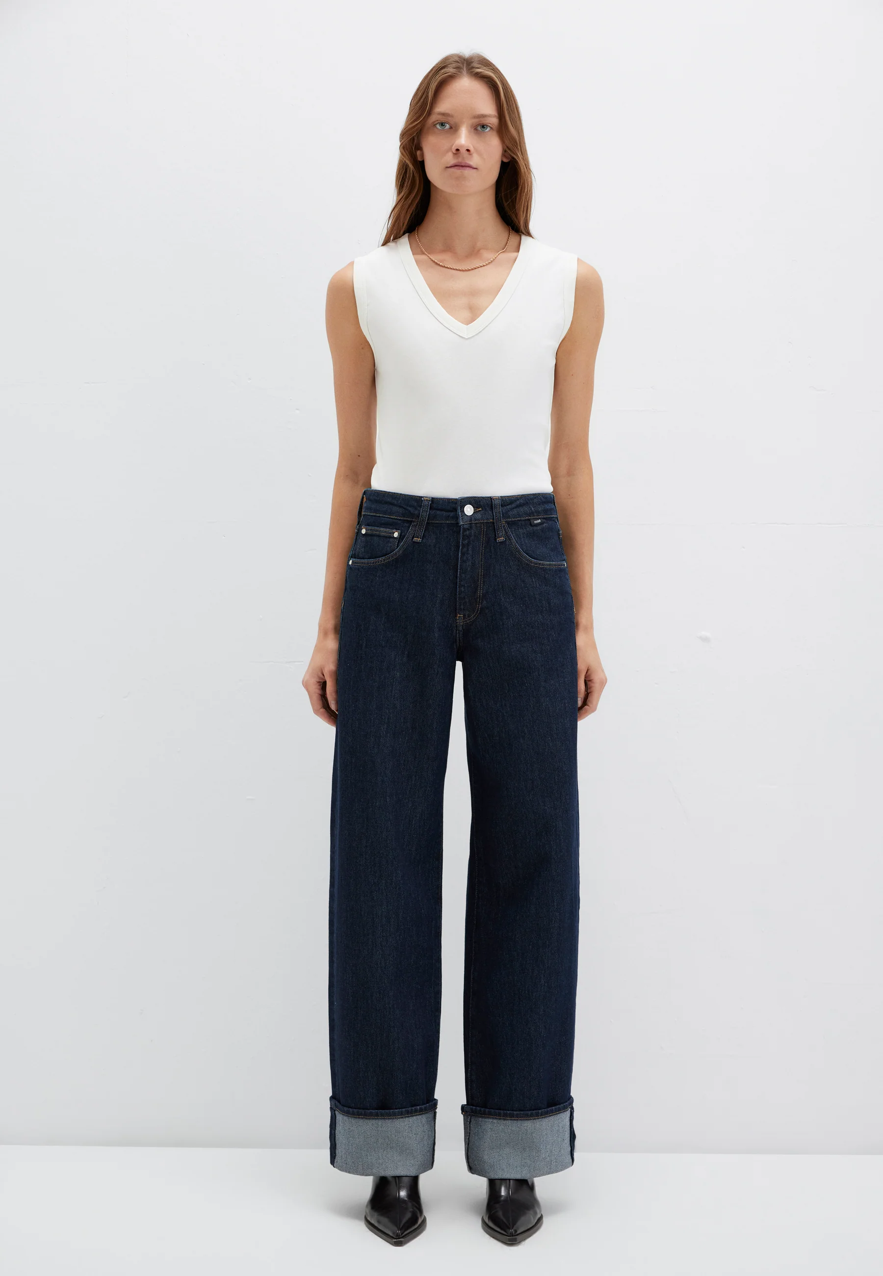 SANDRA | High-Rise, Cuffed Wide Leg - Image 4