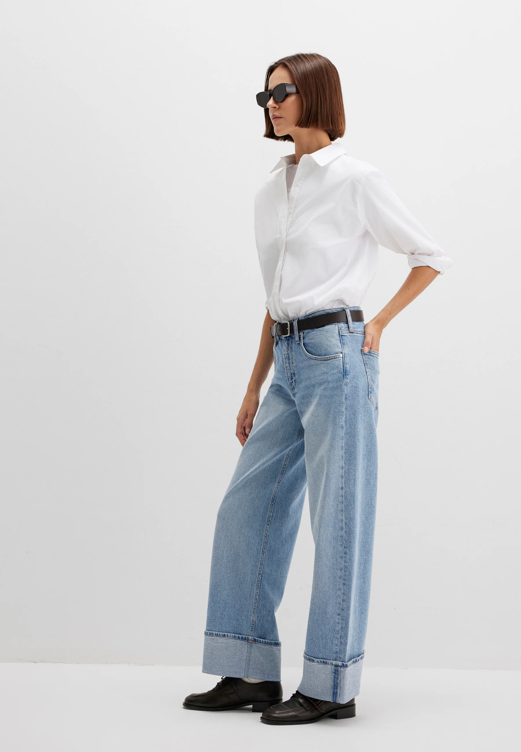 SANDRA | High-Rise, Cuffed Wide Leg - Image 3