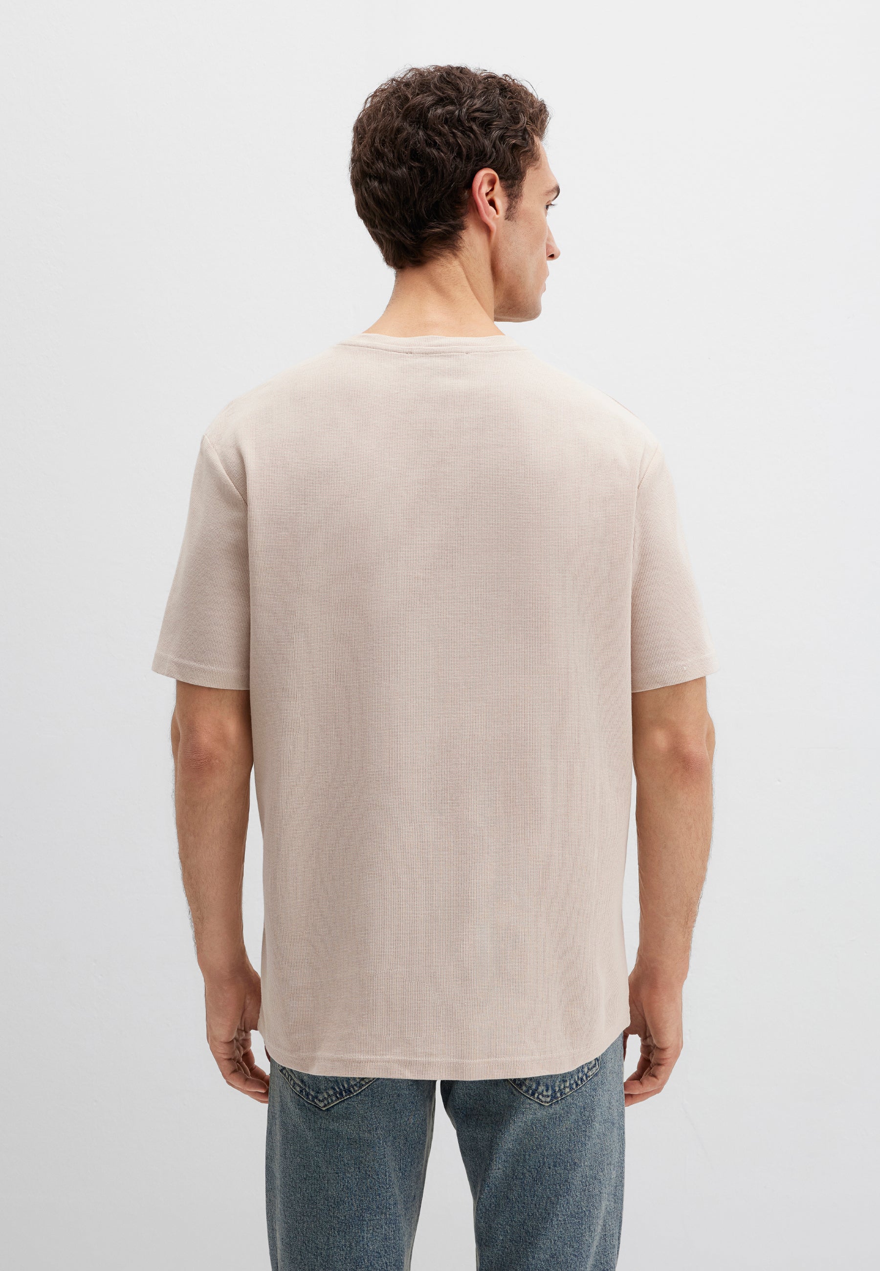 SHORT SLEEVE T-SHIRT | T-Shirt mit Waffelstruktur - Image 5