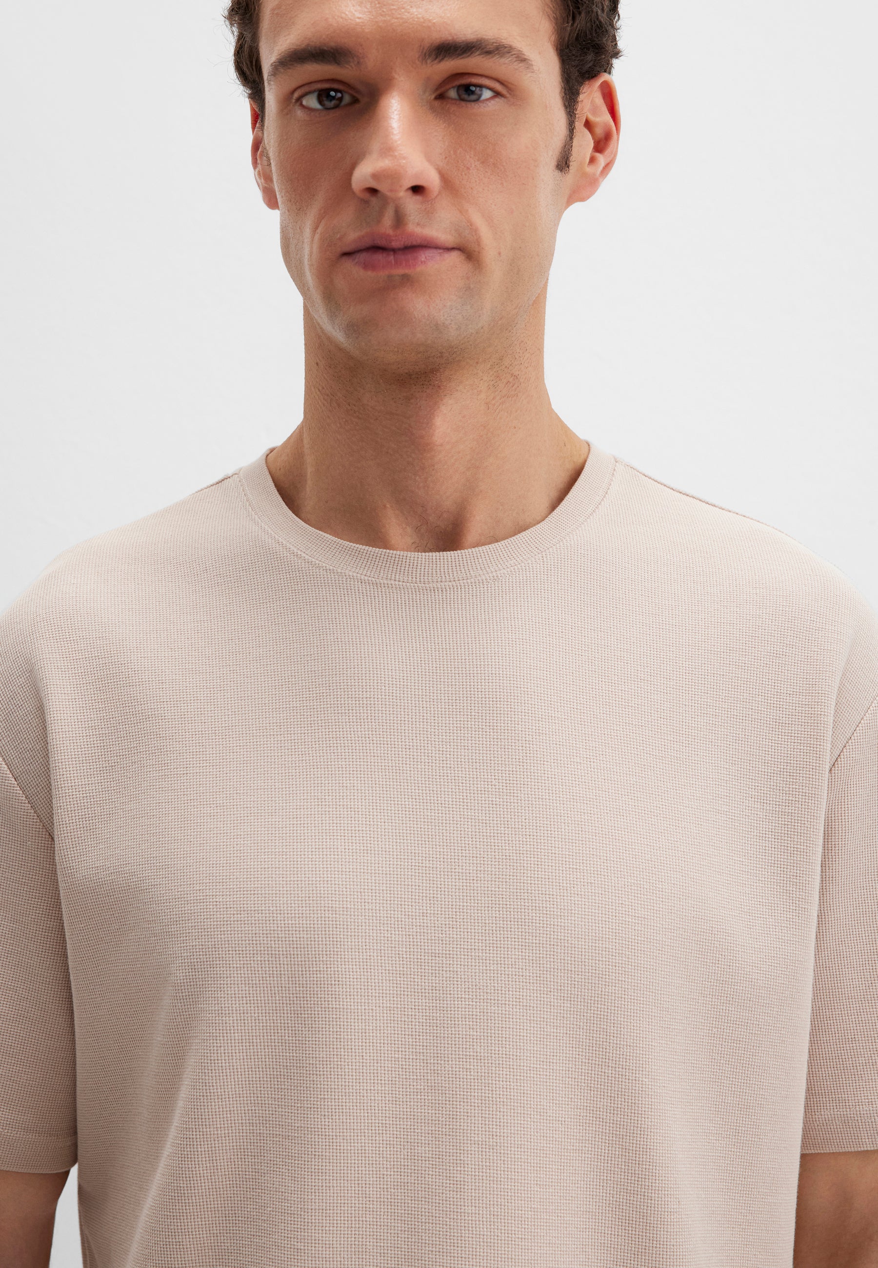 SHORT SLEEVE T-SHIRT | T-Shirt mit Waffelstruktur - Image 6