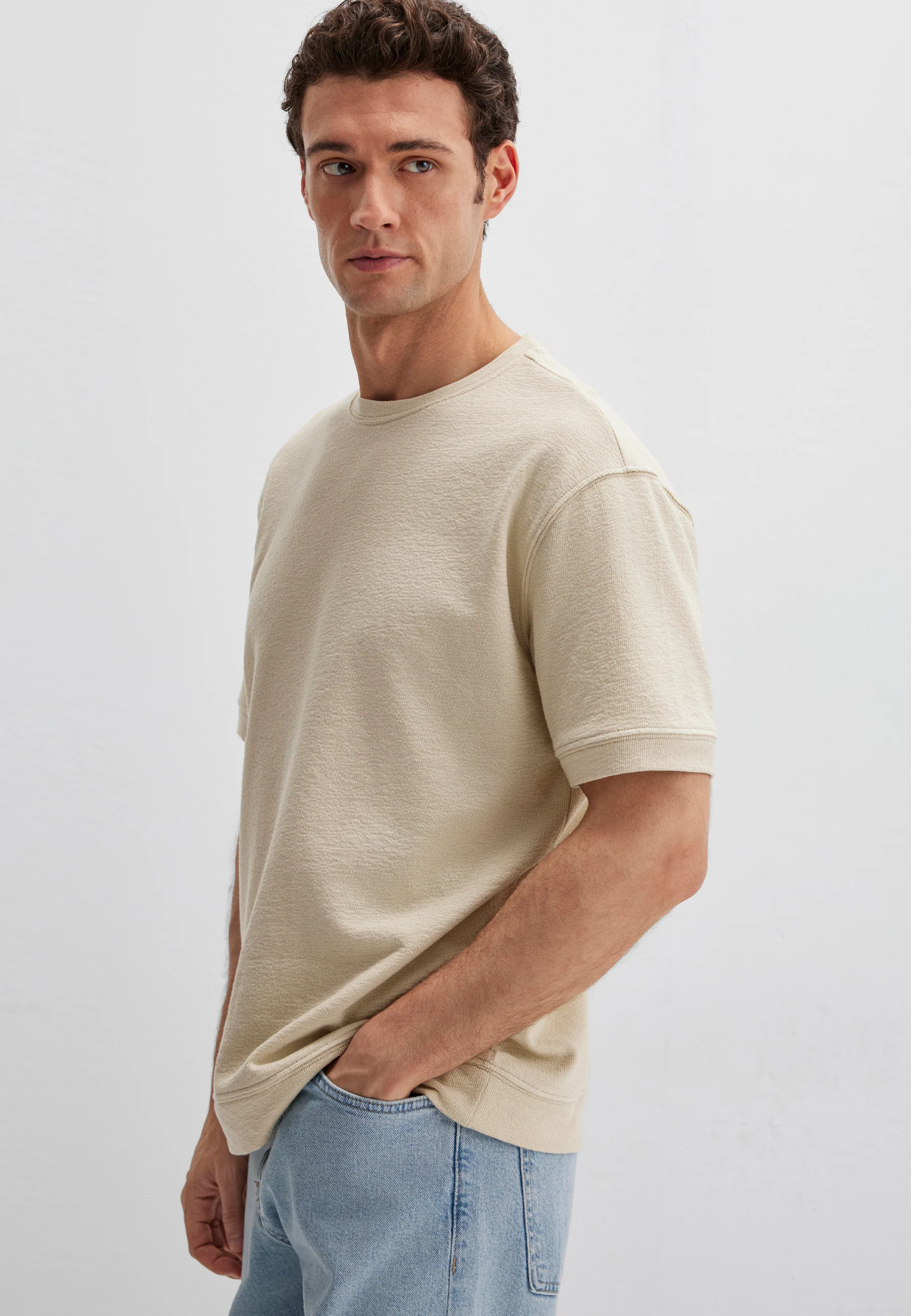 SHORT SLEEVE T-SHIRT | Premium T-Shirt mit Struktur - Image 3