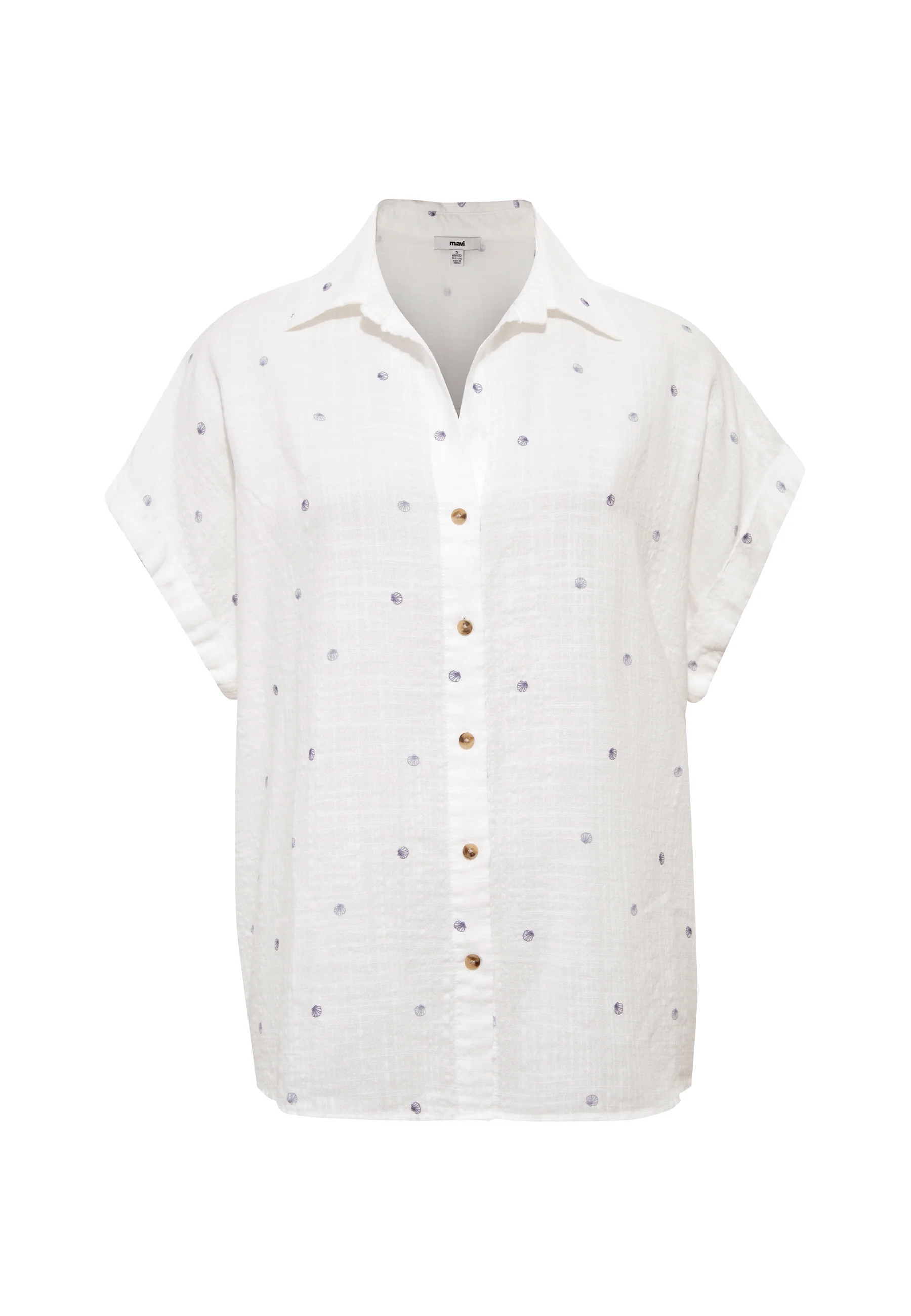 SHORT SLEEVE WOVEN SHIRT | Kurzarm Bluse - Image 8