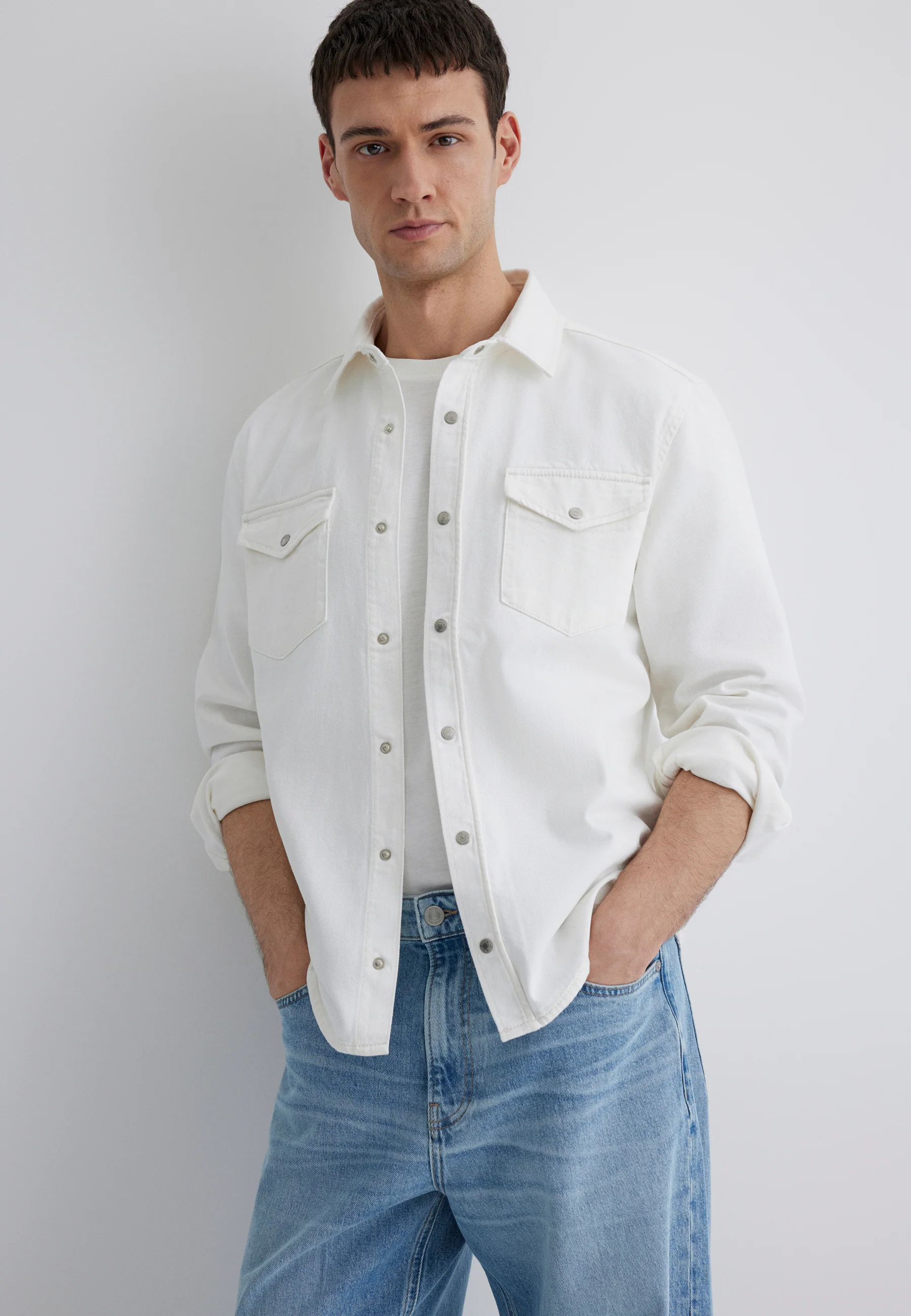 TED | Slim Denim Shirt - Image 4