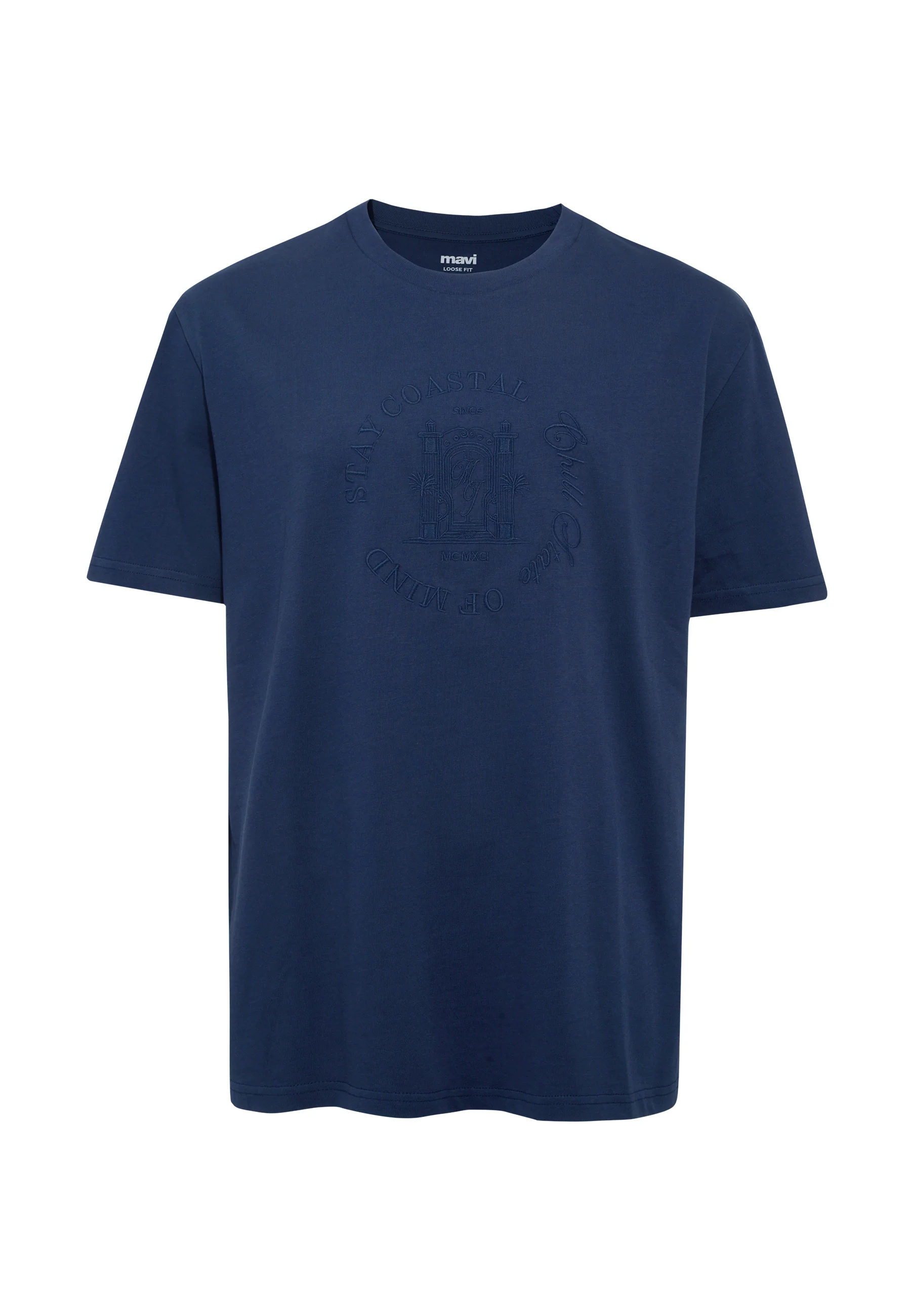 STAY COASTAL PRINTED T-SHIRT | T-Shirt mit Stickerei - Image 8