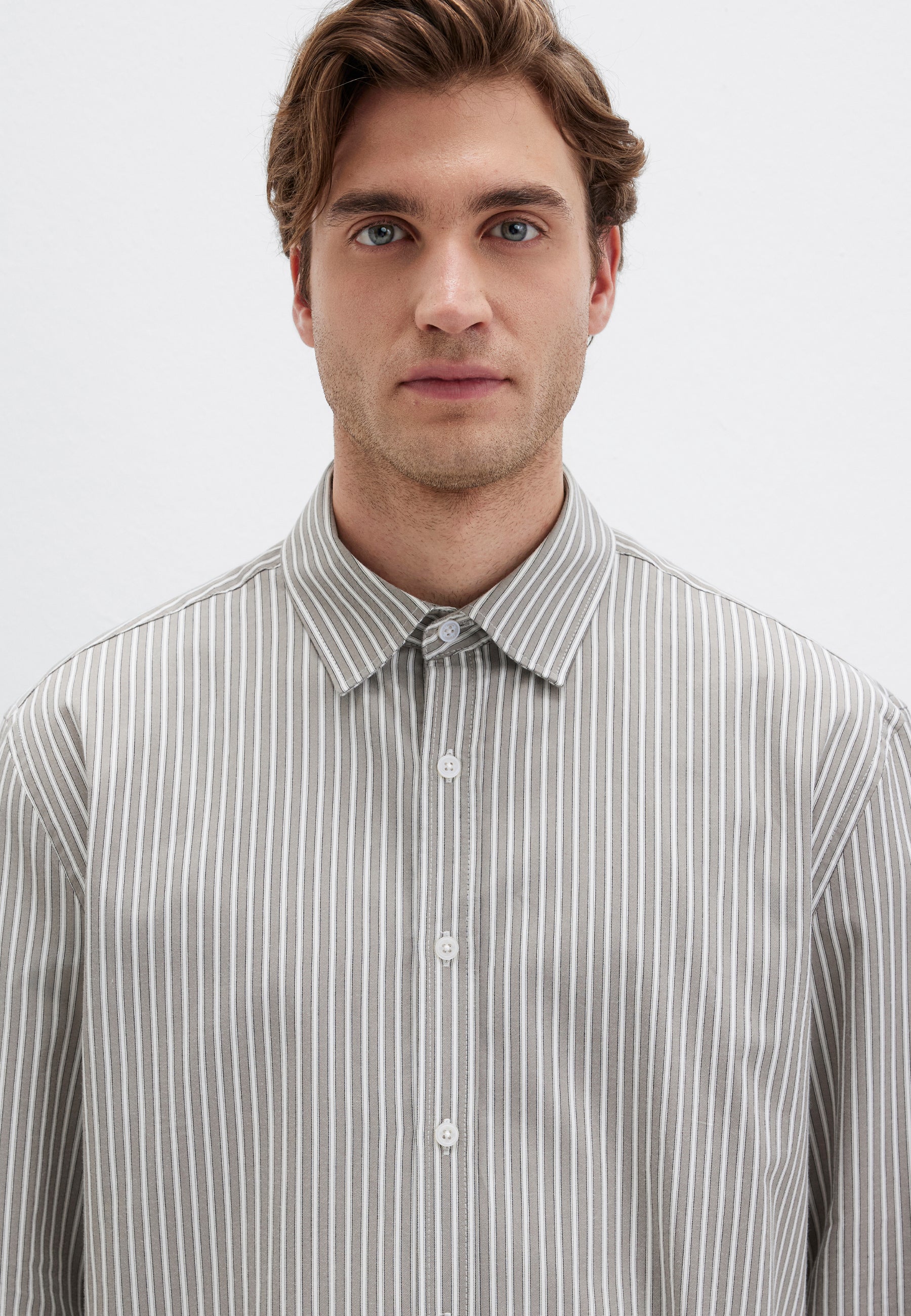 STRIPE SHIRT | Premium Hemd mit Under-Button-Down-Kragen - Image 6